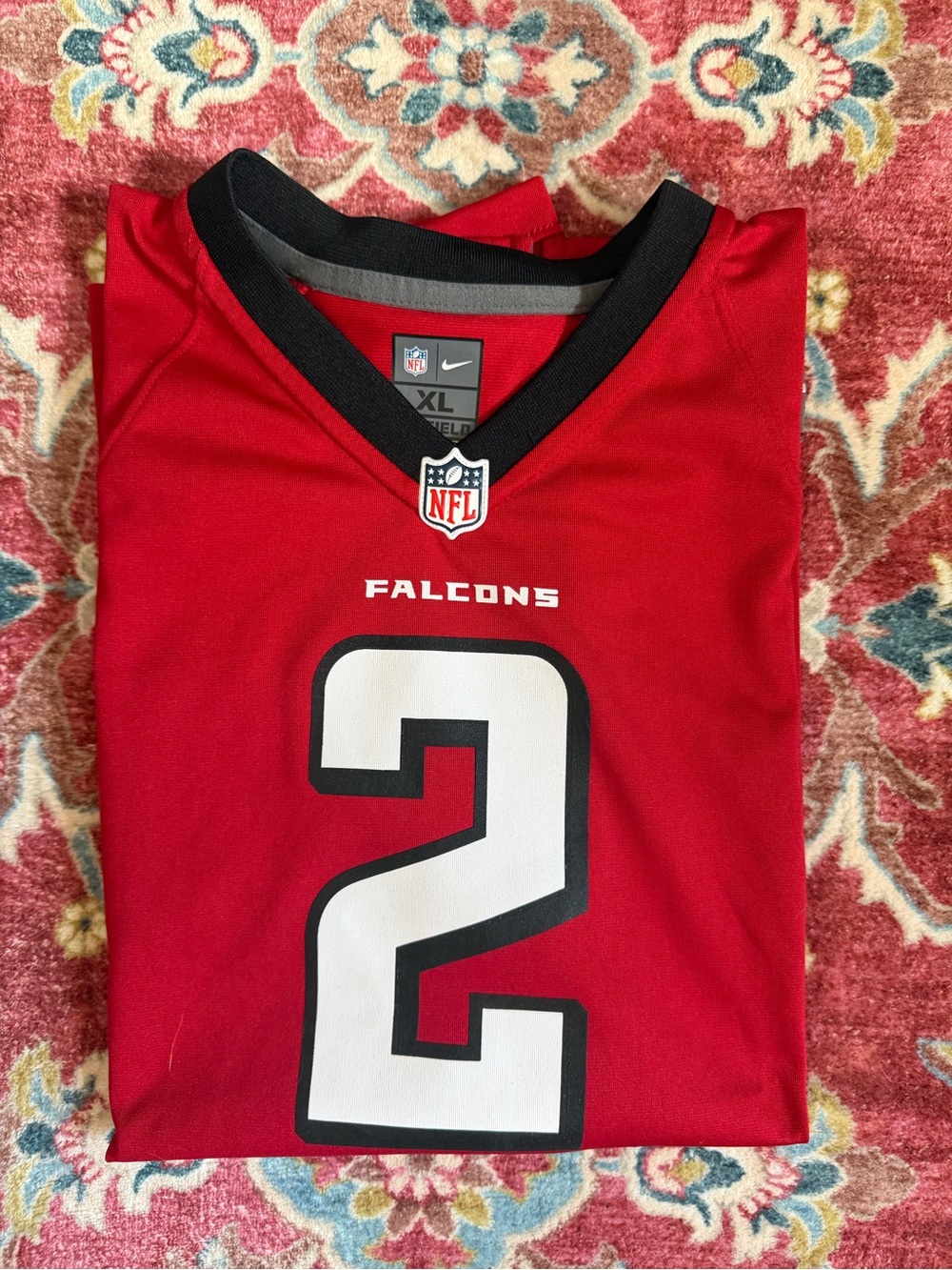 Nike NFL Atlanta Falcons #2 Matt Ryan Jersey in Red, Youth Size XL 18-20